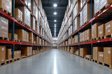 Almacén distribución embalaje export